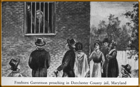 Free preaching from a jail window